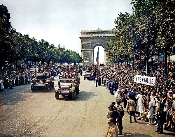 Bevrijding van Parijs in augustus 1944