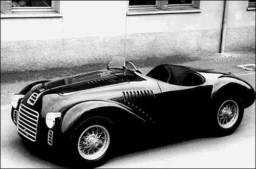 Eerste racewagen Ferrari 125S 1947