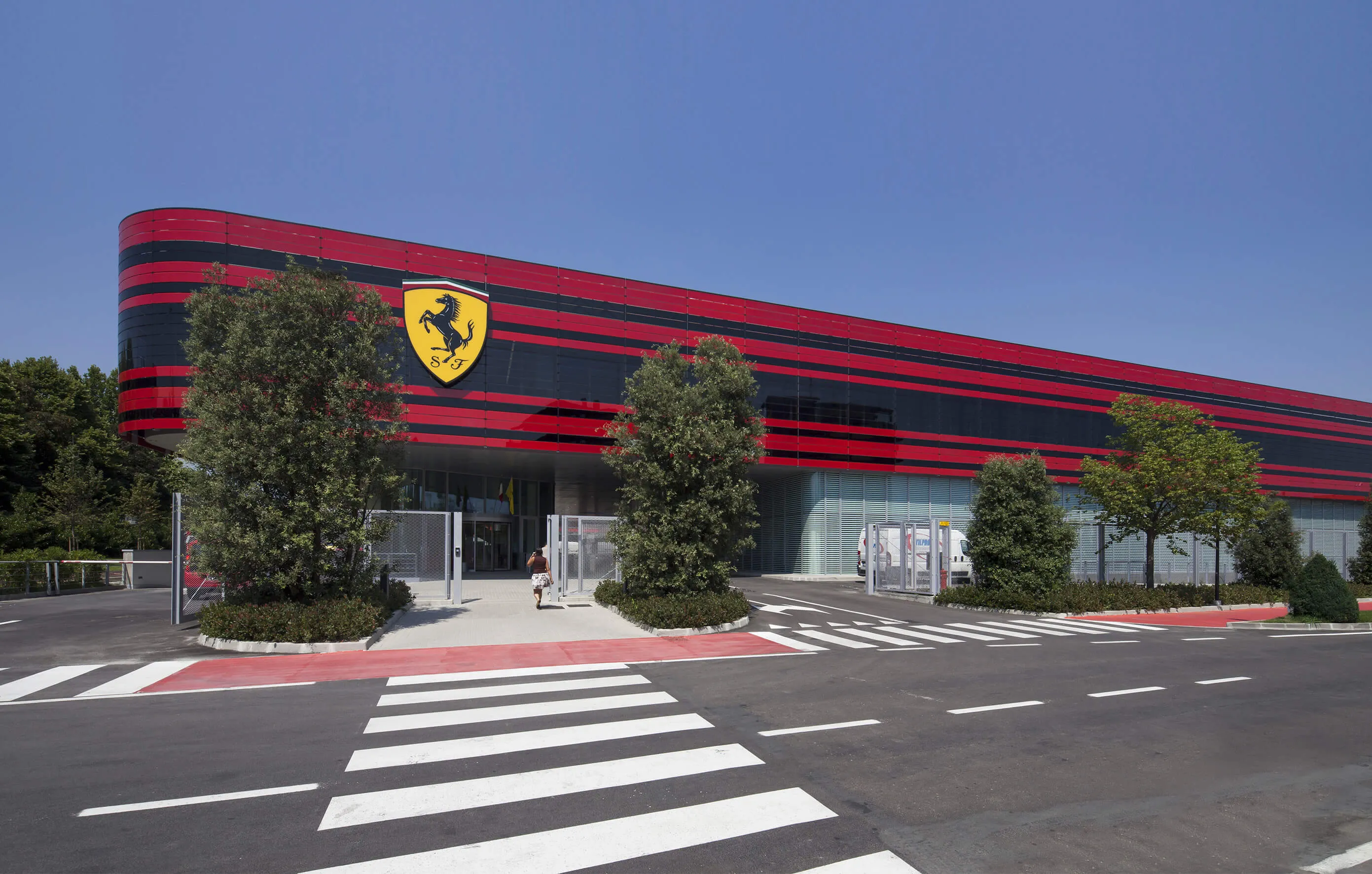 Ferrari-hoofdkwartier Maranello Italië