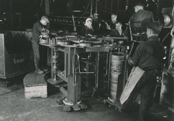 Dwangarbeid in de Opel-fabriek