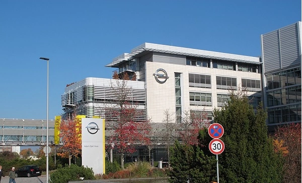 Opel hoofdkwartier in Rüsselsheim