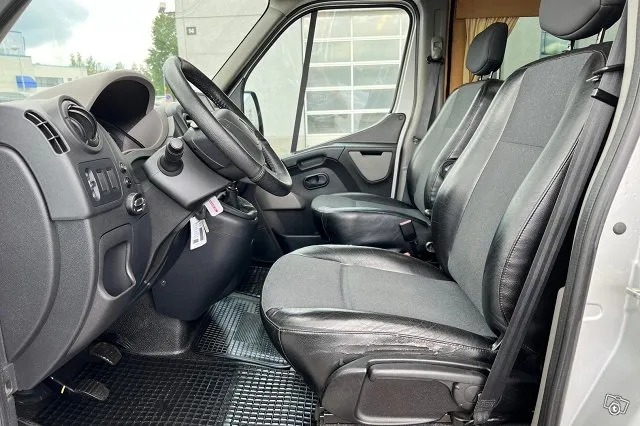 Renault Master 2,3 dCi 125hv 6MT L3H2 T35 1+4 retkeilyauto *Retkis / FiXten Oy / Siisti* - Autohuumakorko 1,99%+kulut - Image 9