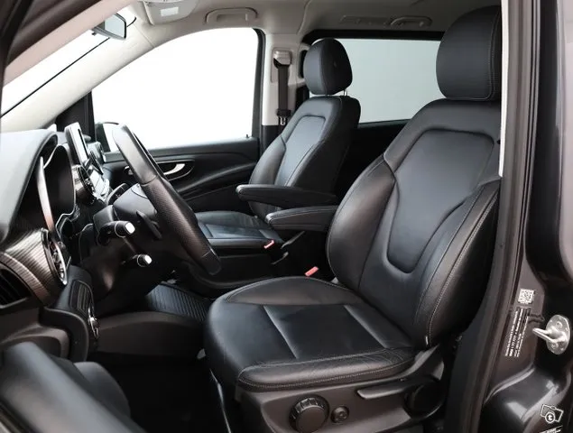 Mercedes-Benz V 220 220 d pitkä A3 A - Suomi-auto, Pa-lämmitin, Nahkaverhoilu - J. autoturva - Ilmainen kotiintoimitus Image 9