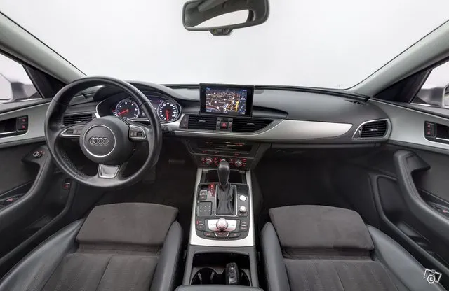 Audi A6 Sedan S line Business Sport 2,0 TDI 110 kW / Jakohihna & huolto juuri tehty / Adapt. vakkari / Image 9
